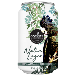 Cockies Native Lager 4.9% ABV 16x375ML
